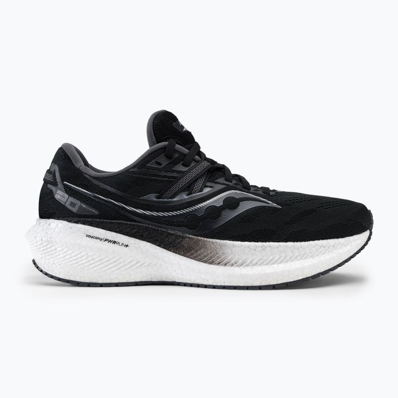 Buty do biegania męskie Saucony Triumph 20 black/white 2