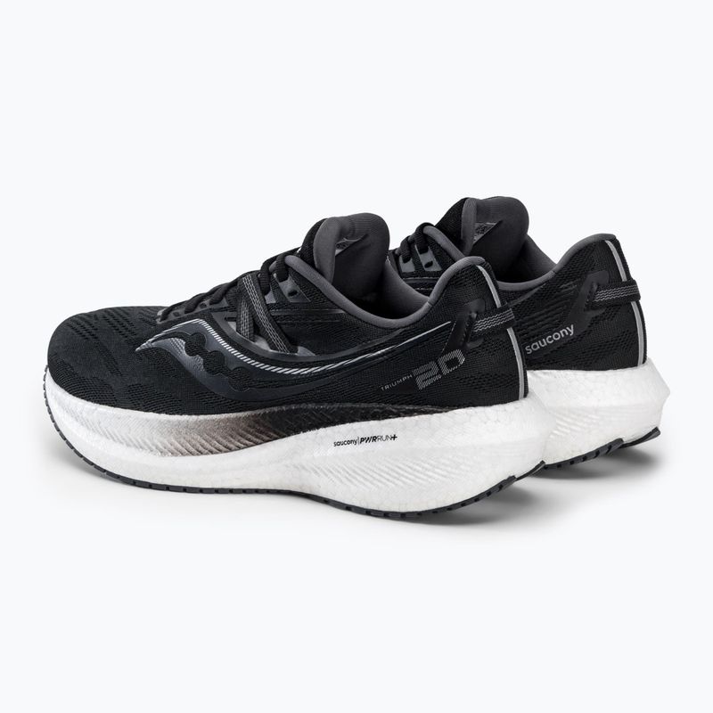 Buty do biegania męskie Saucony Triumph 20 black/white 3