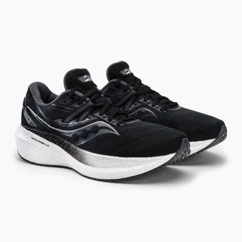 Buty do biegania męskie Saucony Triumph 20 black/white 5
