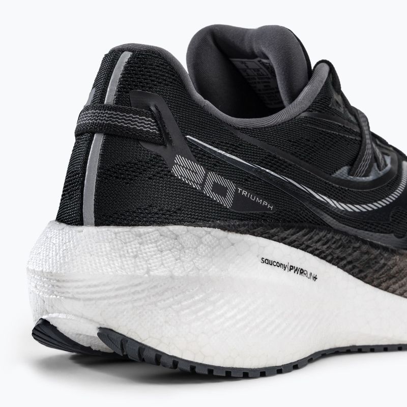 Buty do biegania męskie Saucony Triumph 20 black/white 8