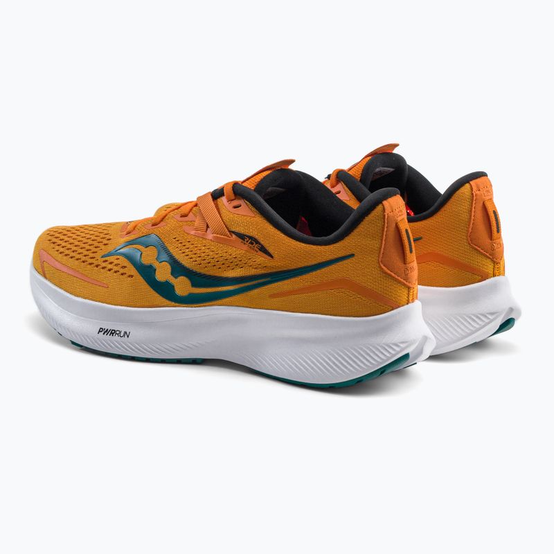 Buty do biegania męskie Saucony Ride 15 gold/palm 3