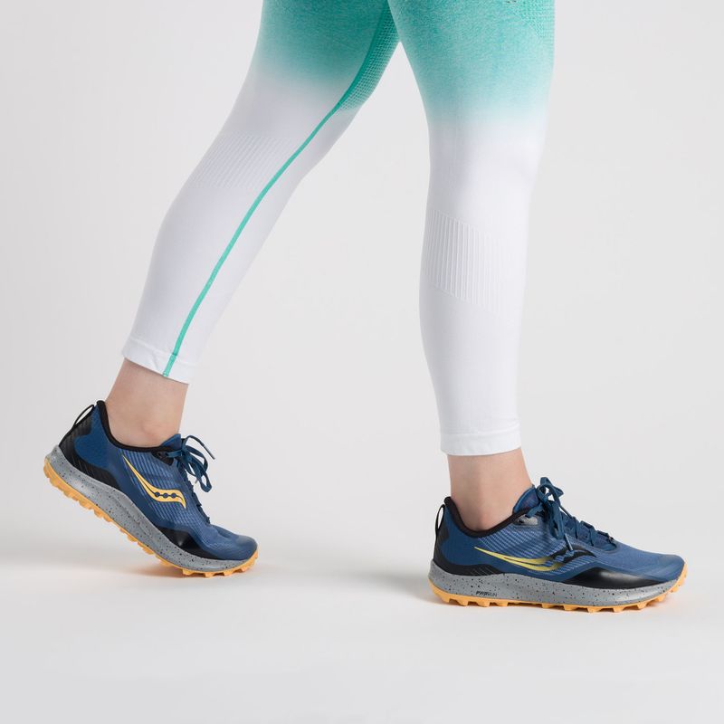 Buty do biegania damskie Saucony Peregrine 12 basin/gold 2