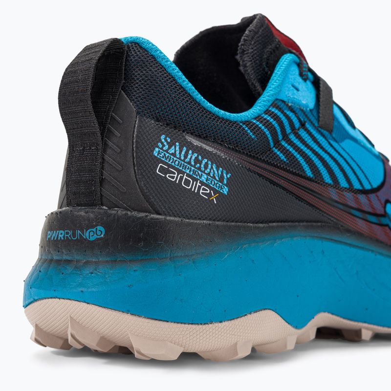 Buty do biegania męskie Saucony Endorphin Edge ocean/black 9
