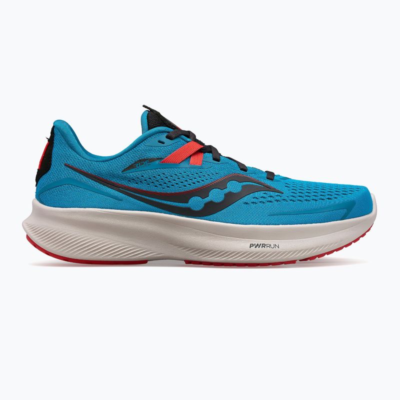 Buty do biegania męskie Saucony Ride 15 ocean/black 10