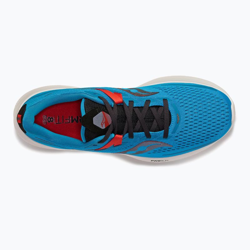 Buty do biegania męskie Saucony Ride 15 ocean/black 12