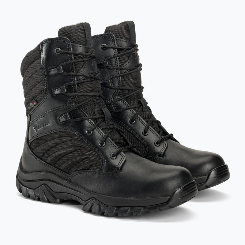 Buty taktyczne męskie Bates GX X2 Tall Zip Dry Guard+ black 4
