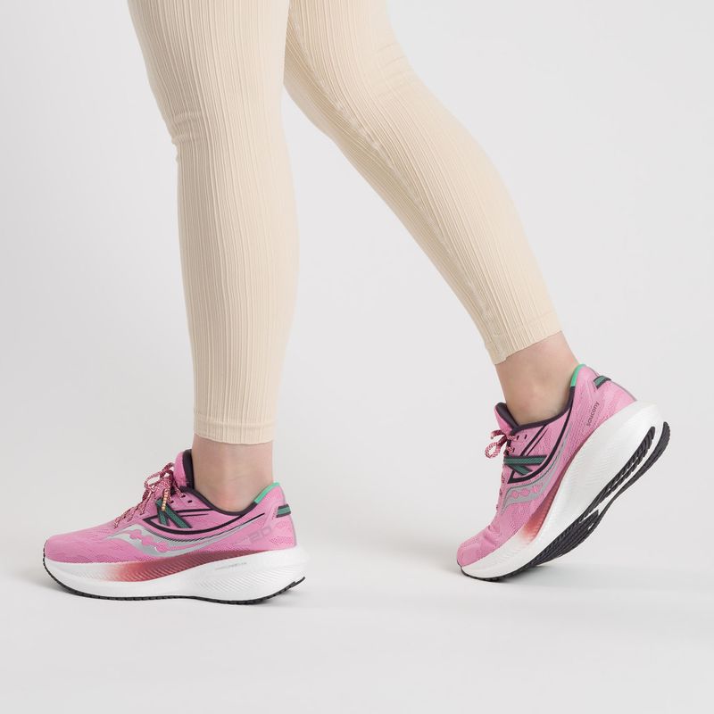 Buty do biegania damskie Saucony Triumph 20 peony/basalt 3