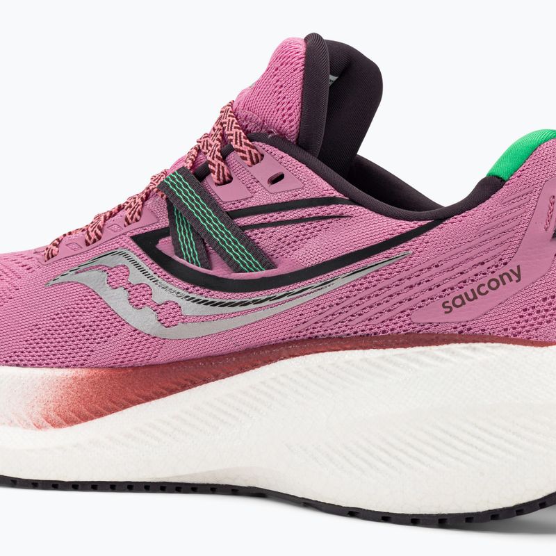 Buty do biegania damskie Saucony Triumph 20 peony/basalt 12