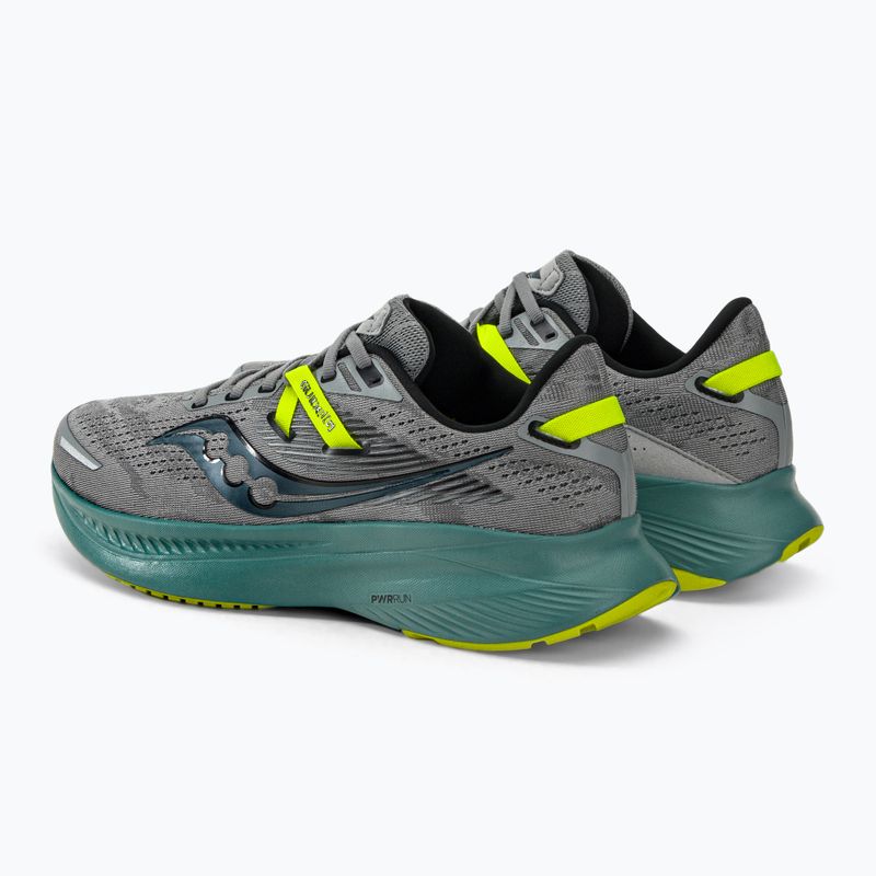 Buty do biegania męskie Saucony Guide 16 fossil/moss 3