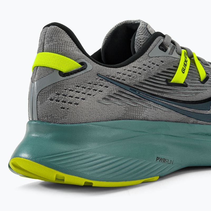 Buty do biegania męskie Saucony Guide 16 fossil/moss 9