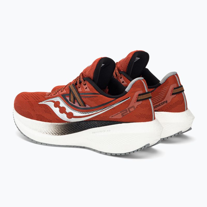 Buty do biegania męskie Saucony Triumph 20 lava/fossil 3