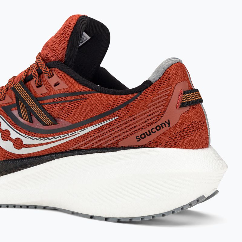 Buty do biegania męskie Saucony Triumph 20 lava/fossil 10
