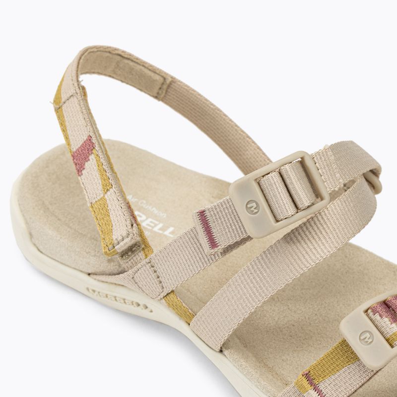 Sandały damskie Merrell District 3 Backstrap Web oyster 8