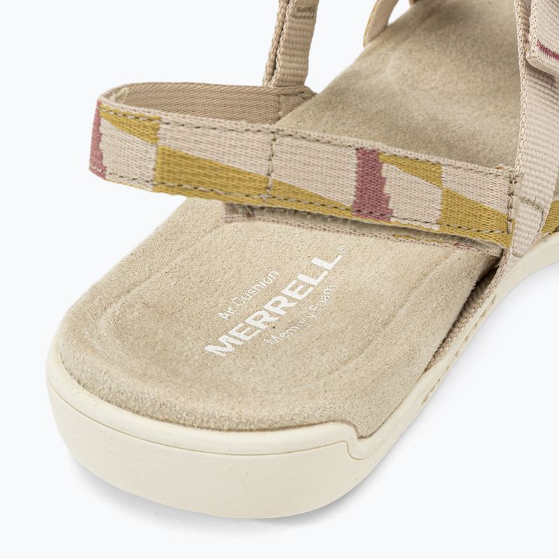 Sandały damskie Merrell District 3 Backstrap Web oyster 9