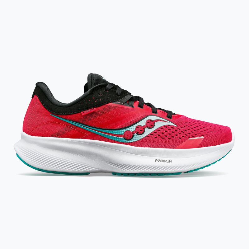 Buty do biegania damskie Saucony Ride 16 rose/black 12
