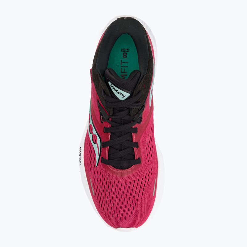 Buty do biegania damskie Saucony Ride 16 rose/black 6