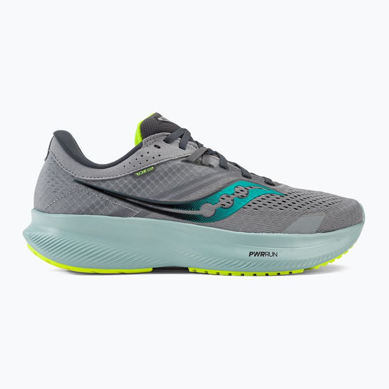 Buty do biegania męskie Saucony Ride 16 fossil/palm 2