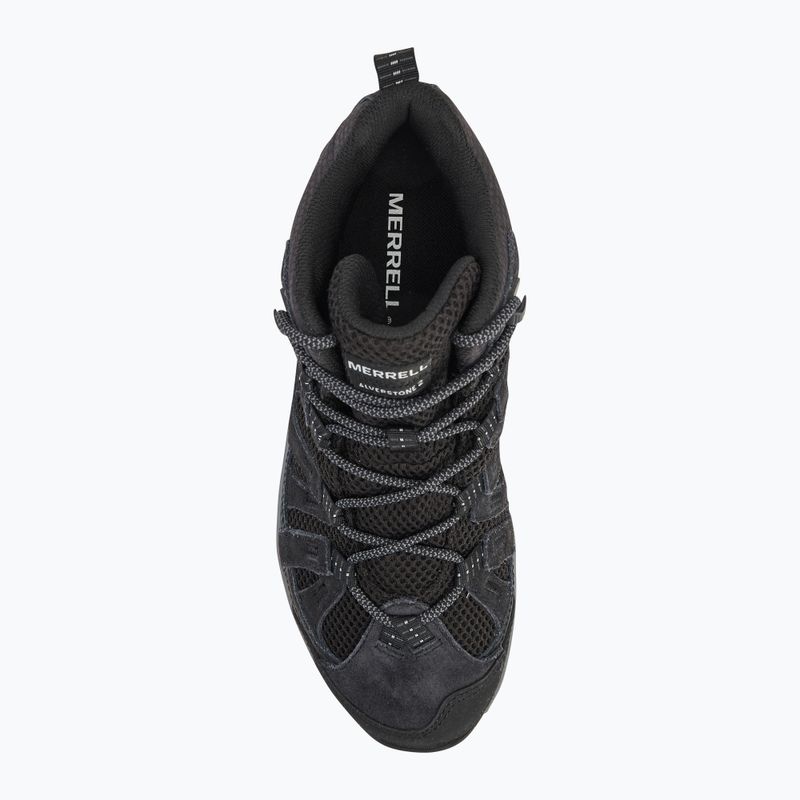 Buty turystyczne męskie Merrell Alverstone 2 Mid GTX black/ black 5