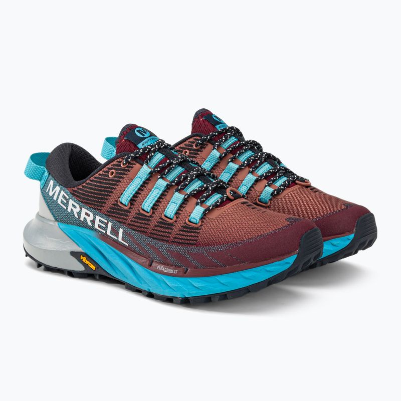 Buty do biegania damskie Merrell Agility Peak 4 cabernet/atoll 4