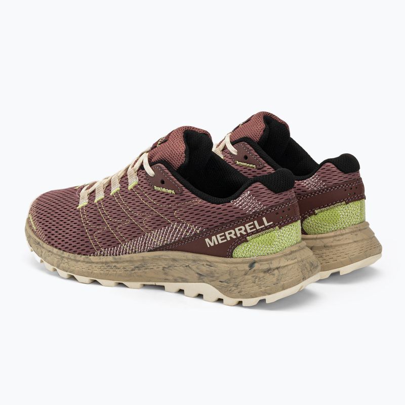 Buty do biegania damskie Merrell Fly Strike burlwood/marron 3