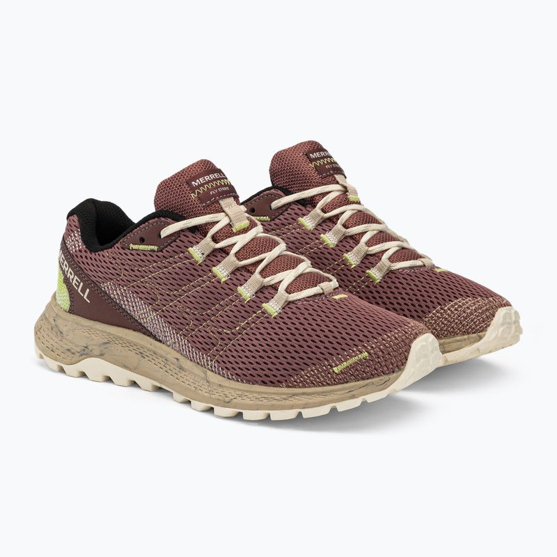 Buty do biegania damskie Merrell Fly Strike burlwood/marron 4