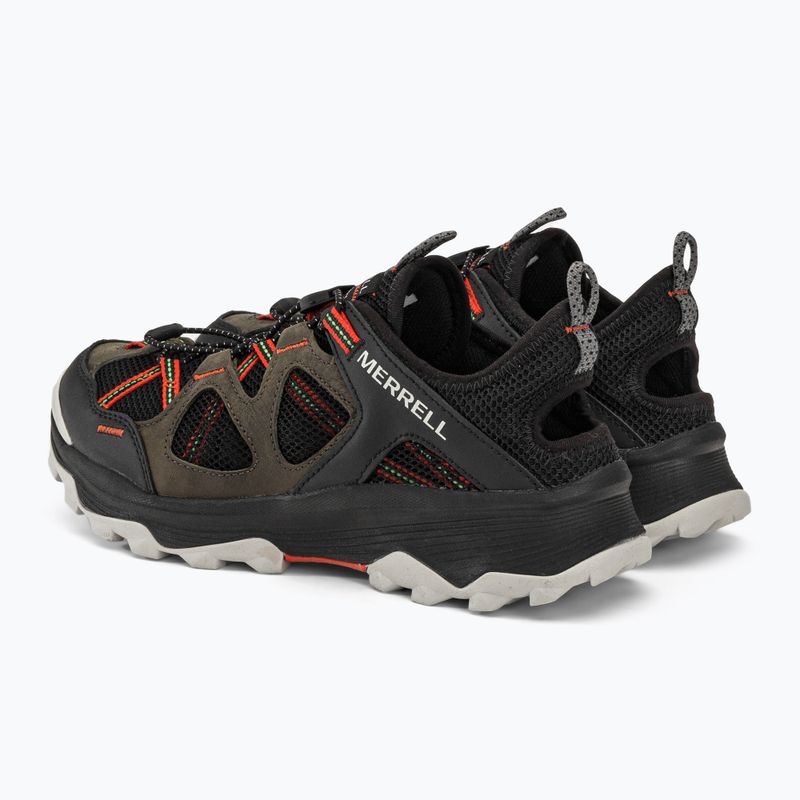 Buty turystyczne męskie Merrell Speed Strike LTR Sieve black/tangerine 3