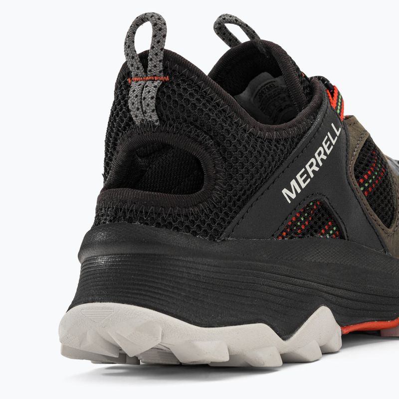 Buty turystyczne męskie Merrell Speed Strike LTR Sieve black/tangerine 9