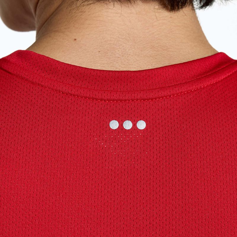 Koszulka do biegania męska Saucony Stopwatch Singlet poppy 4