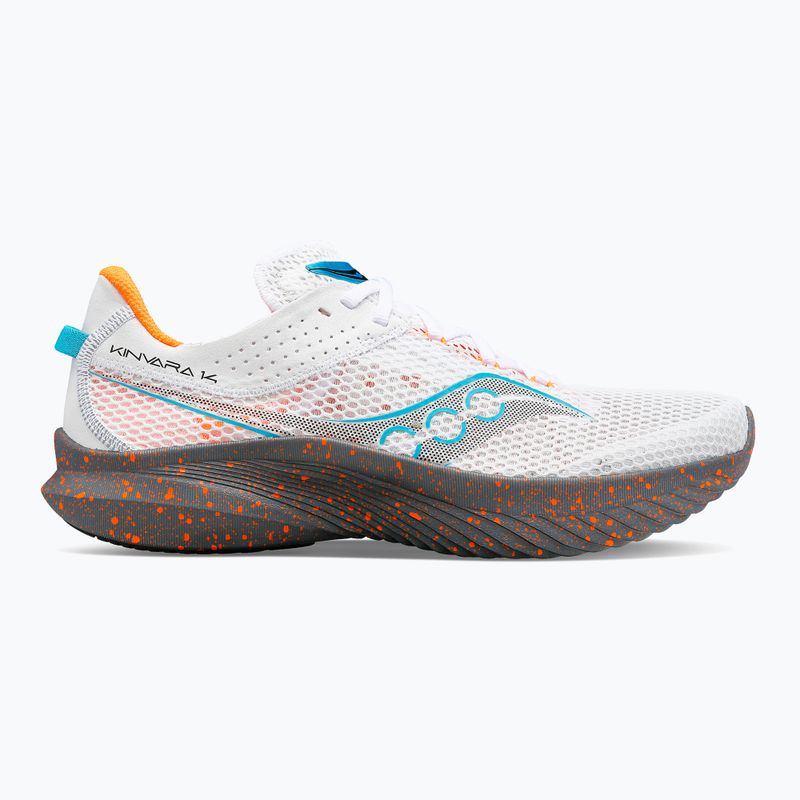 Buty do biegania męskie Saucony Kinvara 14 white/gravel 13