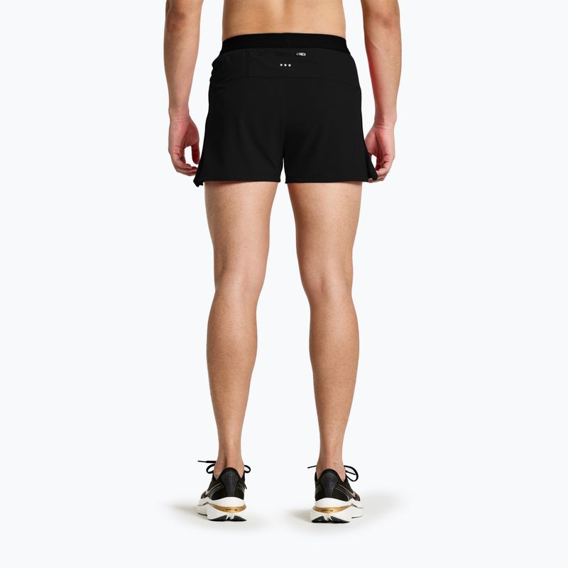 Spodenki do biegania męskie Saucony Outpace 3" black 2