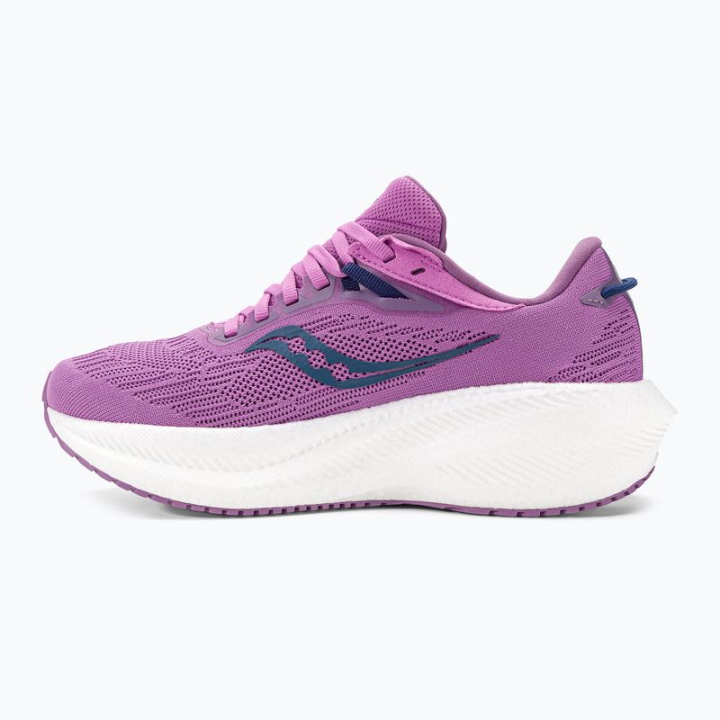 Buty do biegania damskie Saucony Triumph 21 grape/indigo 3