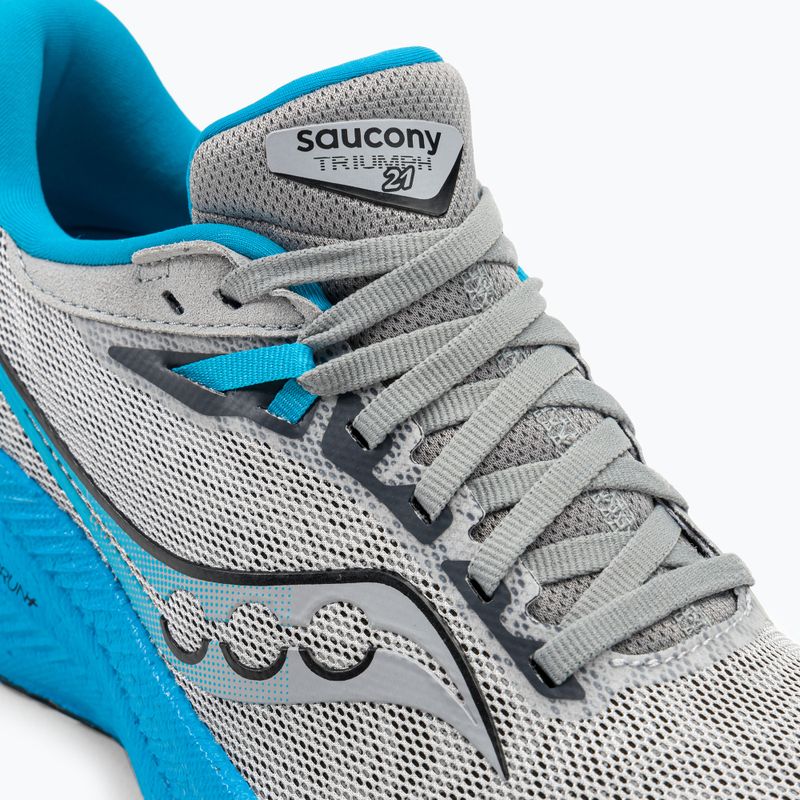 Buty do biegania męskie Saucony Triumph 21 echo silver 9