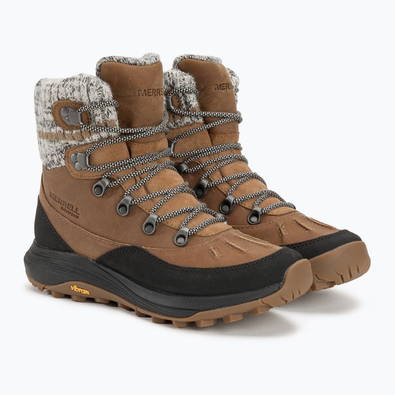 Śniegowce damskie Merrell Siren 4 Thermo Mid Zip WP tobacco 4