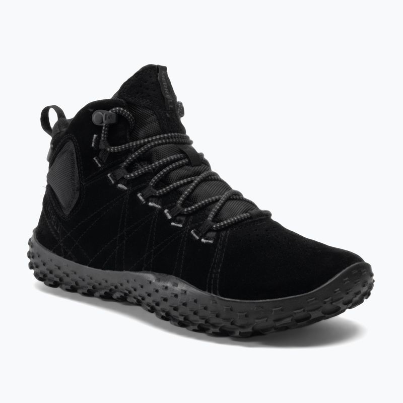 Buty barefoot męskie Merrell Wrapt Mid WP black/black