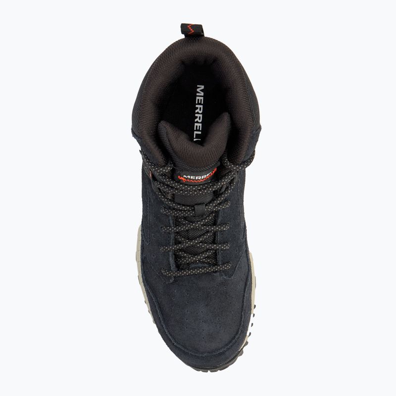 Buty turystyczne męskie Merrell Wildwood Mid Ltr Wp black 5