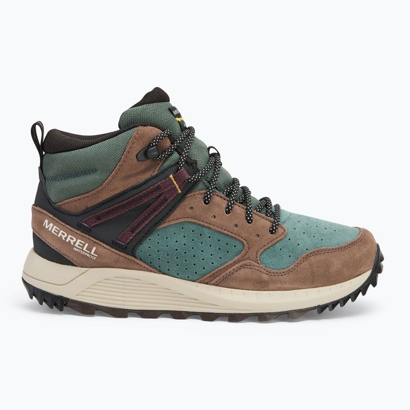 Buty turystyczne męskie Merrell Wildwood Mid Ltr Wp forest 2