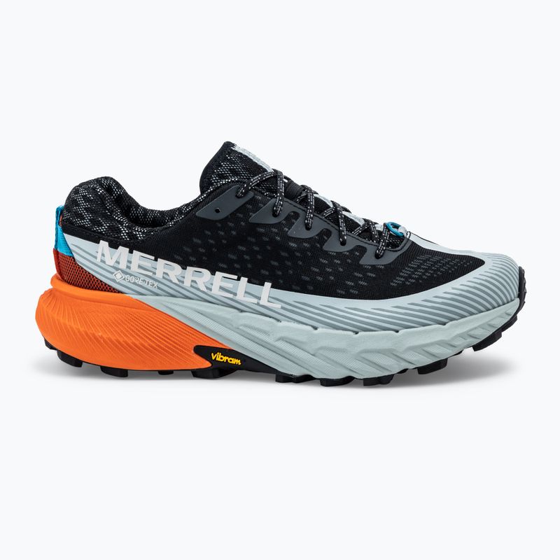 Buty do biegania męskie Merrell Agility Peak 5 Gtx black / tangerine 2