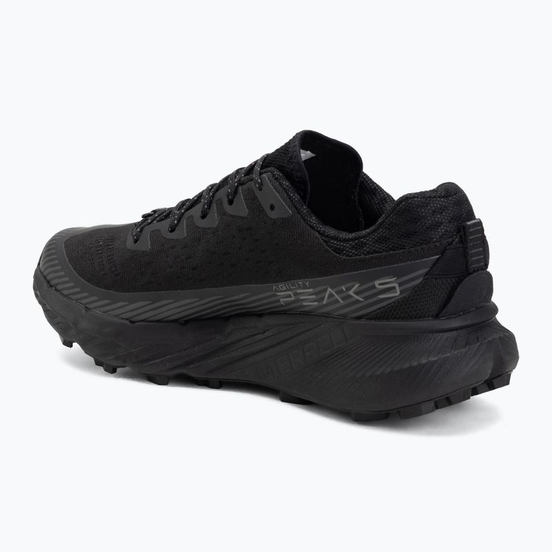 Buty do biegania męskie Merrell Agility Peak 5 black/black 3