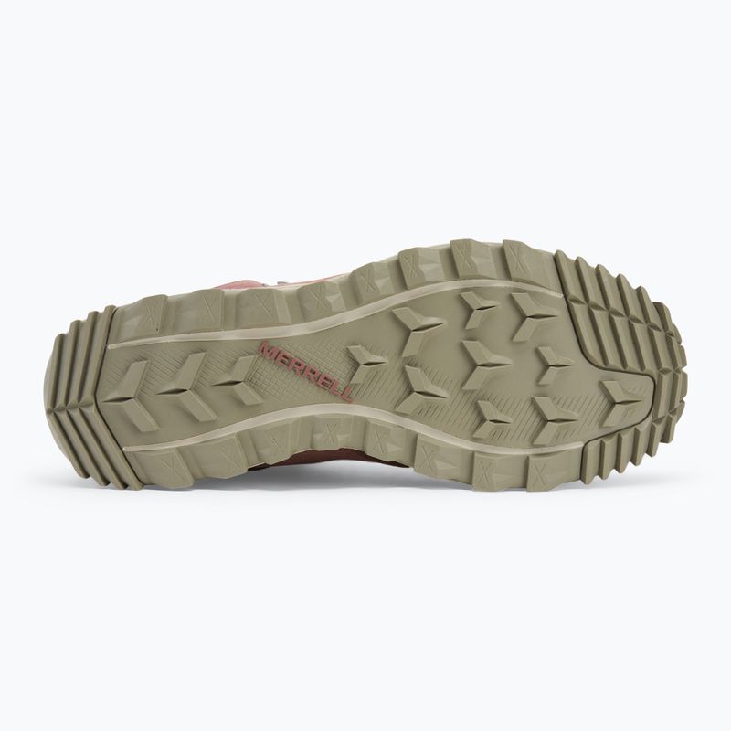 Buty turystyczne damskie Merrell Wildwood Mid Ltr Wp marron/burlwood 4