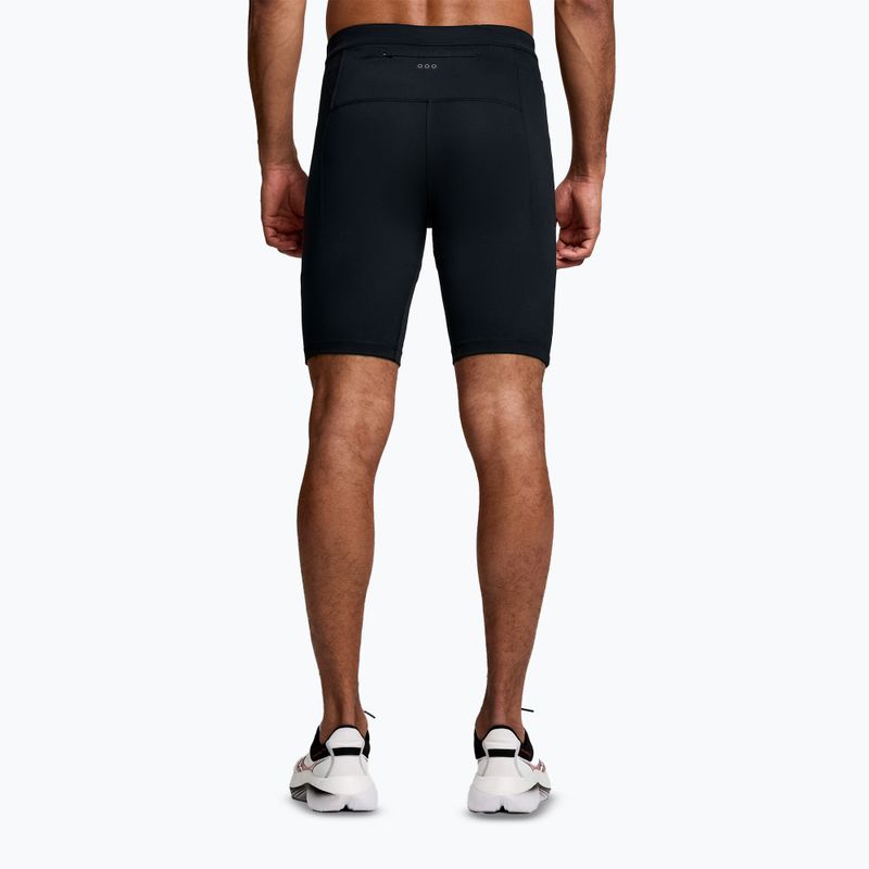 Spodenki do biegania męskie Saucony Fortify Lined Half black 2