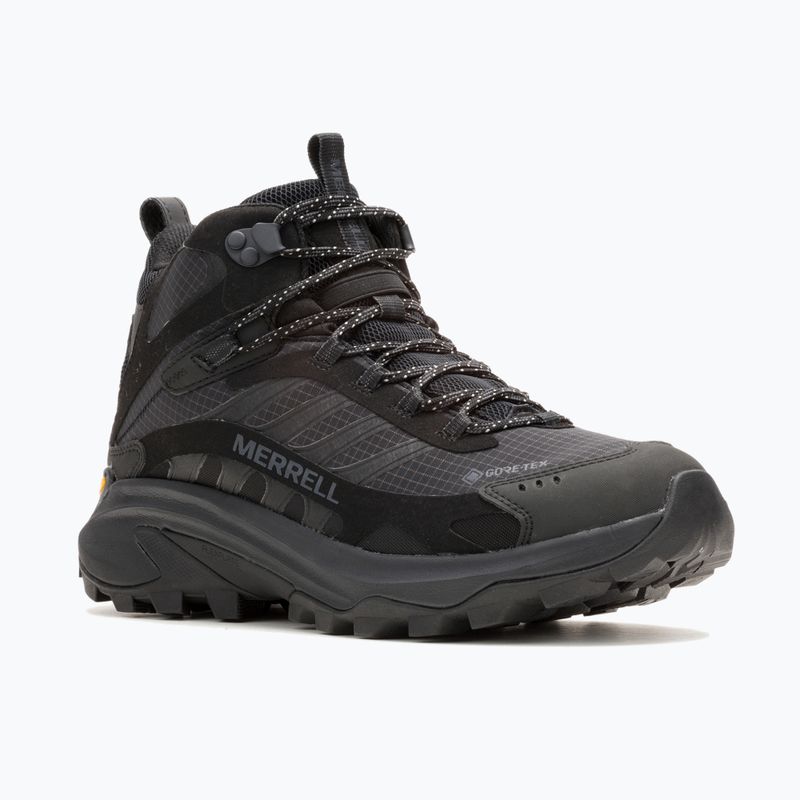 Buty turystyczne męskie Merrell Moab Speed 2 Mid GTX black 8