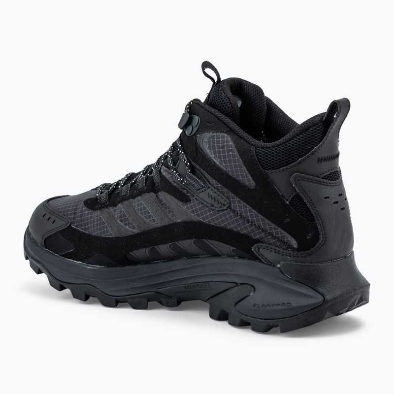 Buty turystyczne męskie Merrell Moab Speed 2 Mid GTX black 3