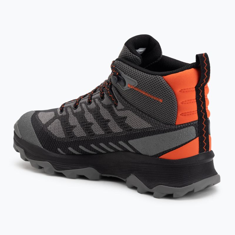 Buty męskie Merrell Speed Eco Mid WP charcoal/tangerine 3