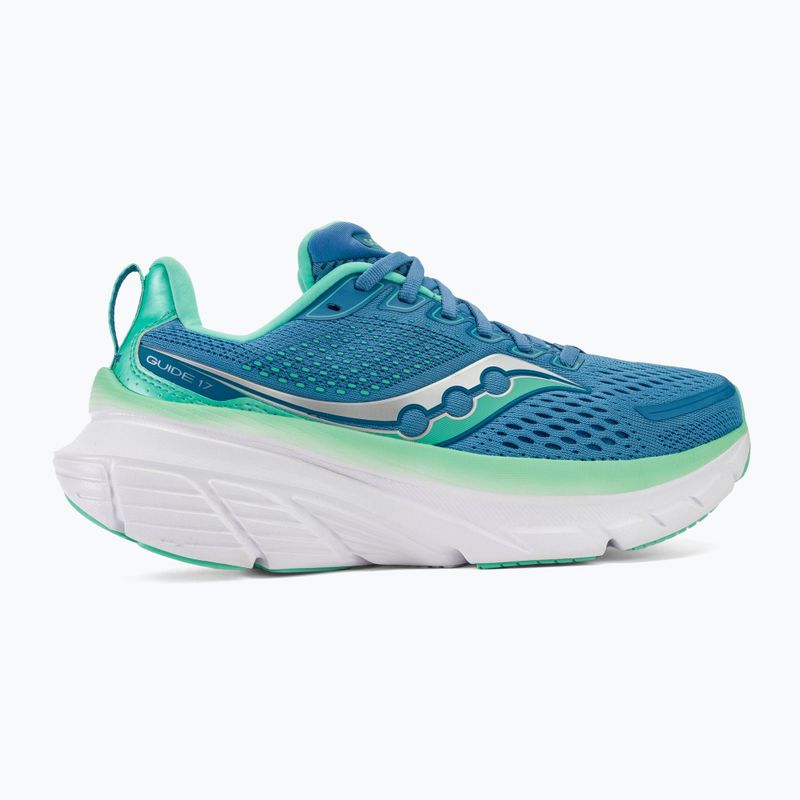 Buty do biegania damskie Saucony Guide 17 breeze/mint 2