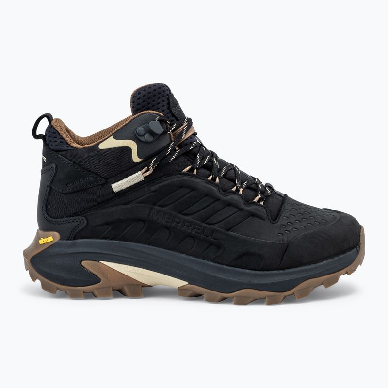 Buty turystyczne męskie Merrell Moab Speed 2 Ltr Mid Wp black 2