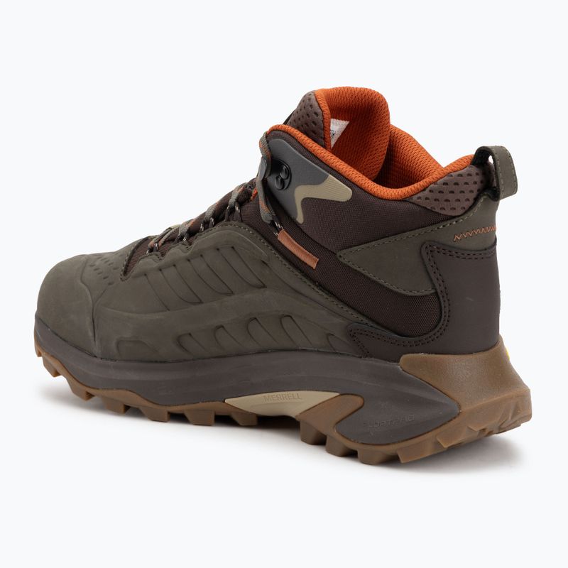 Buty turystyczne męskie Merrell Moab Speed 2 Ltr Mid Wp olive 3