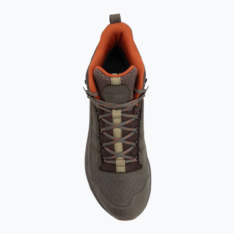 Buty turystyczne męskie Merrell Moab Speed 2 Ltr Mid Wp olive 5