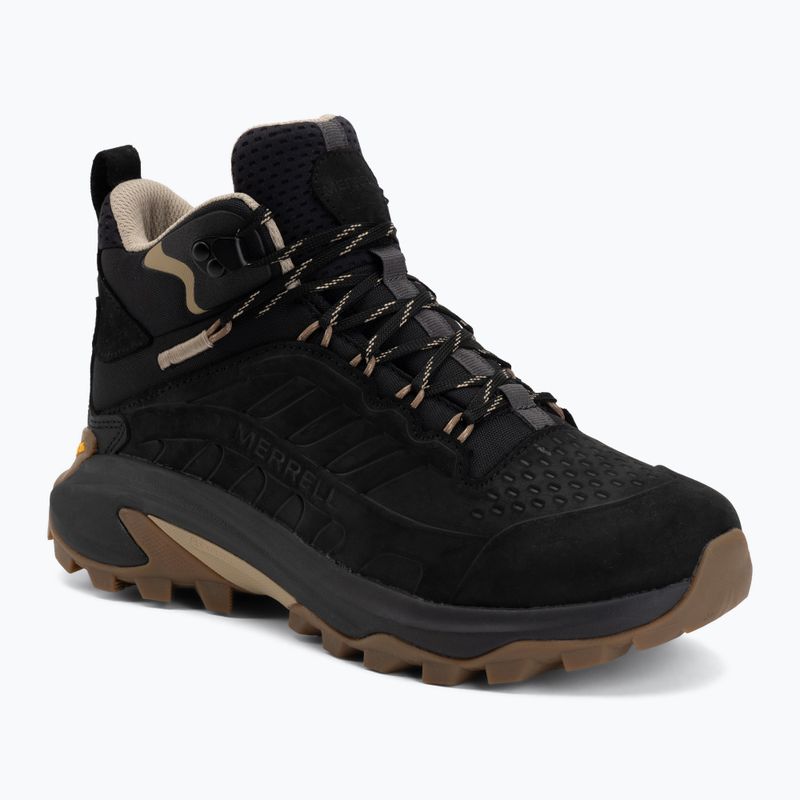 Buty turystyczne damskie Merrell Maob Speed 2 Leather Mid Black