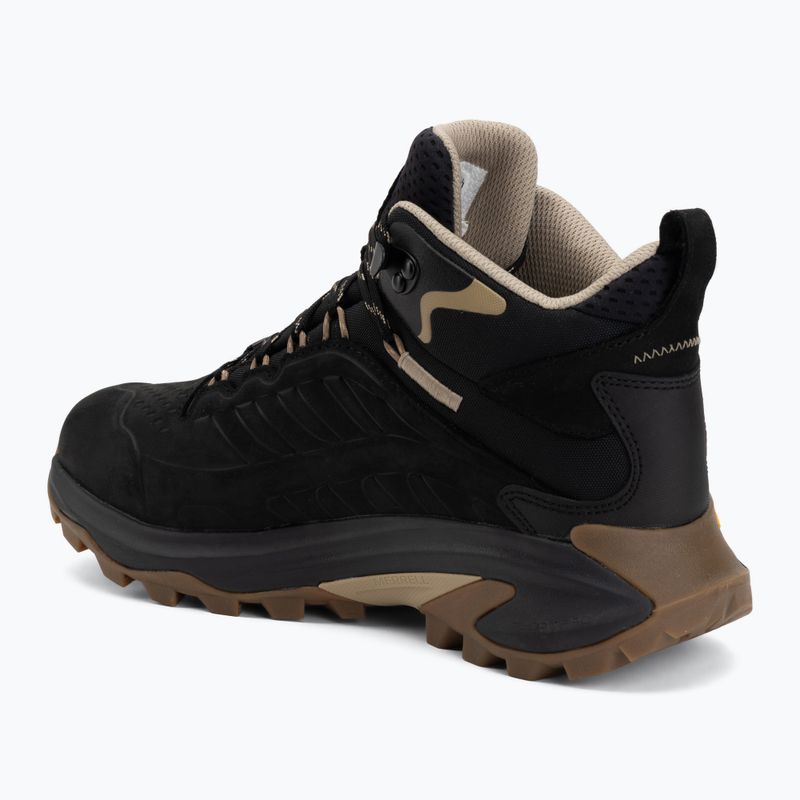 Buty turystyczne damskie Merrell Maob Speed 2 Leather Mid Black 3