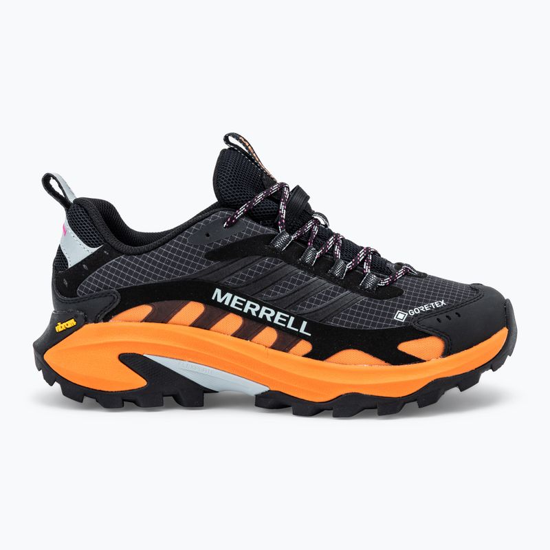 Buty turystyczne męskie Merrell Moab Speed 2 Gtx black/orange 2